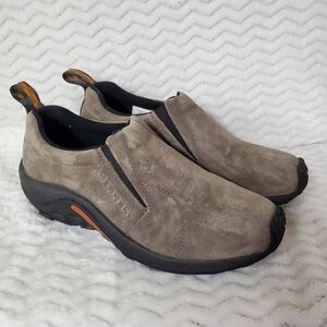 Merrell Women's Jungle Moc Slip On Shoe Size 7.5 Gunsmoke Gray